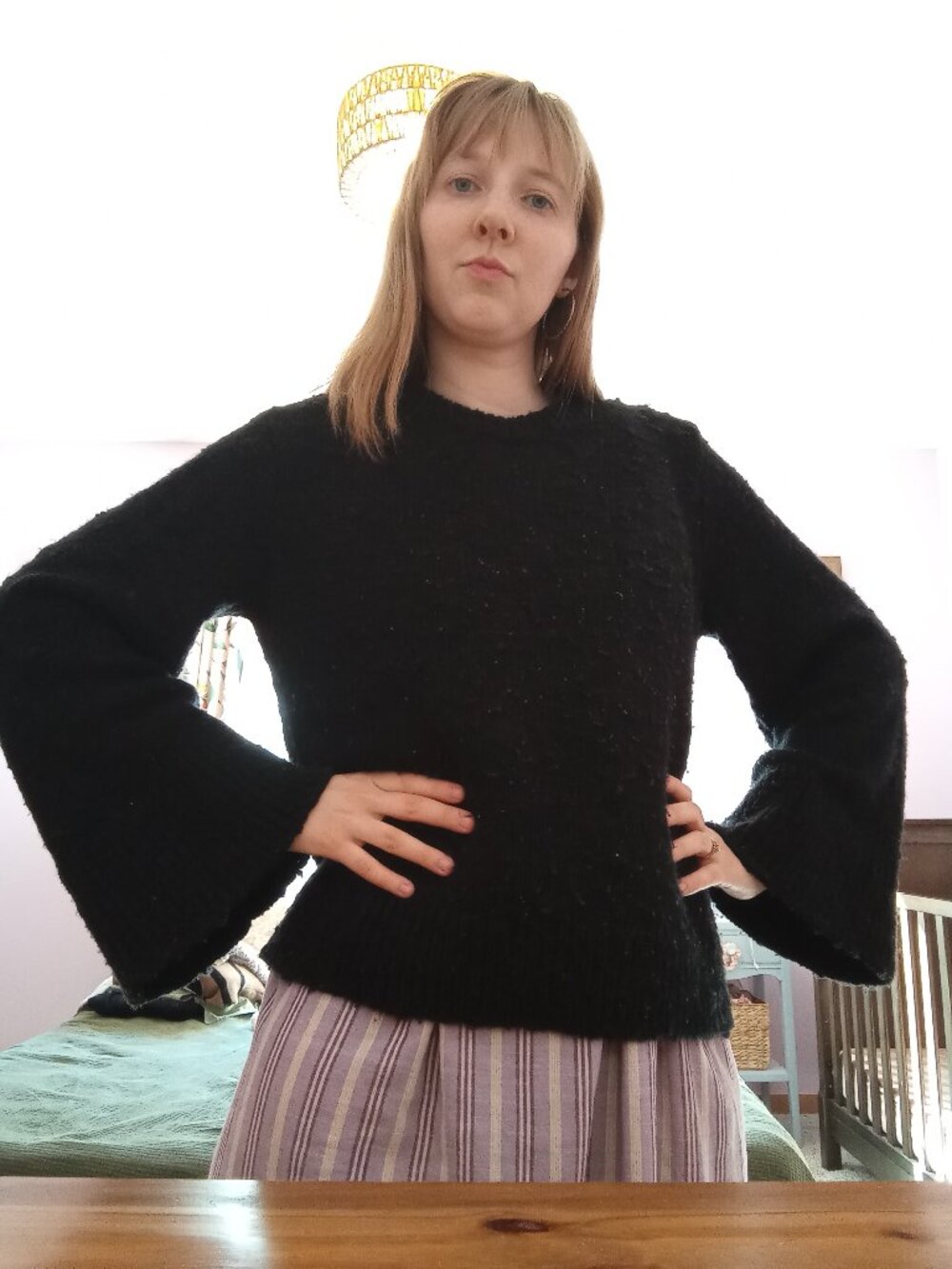 Black Banana Republic Wool Sweater size Sm